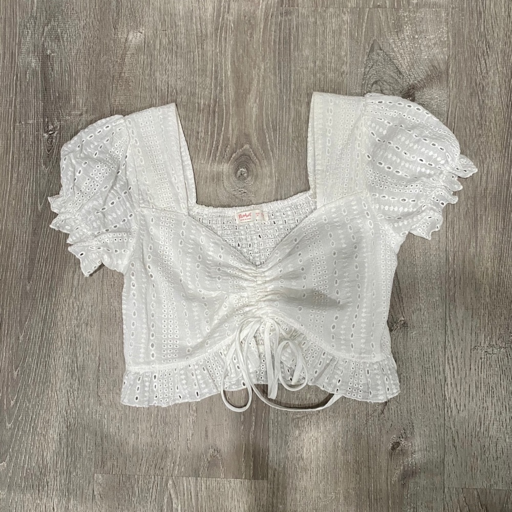 Puff Sleeve Crop